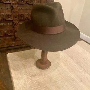 Borsalino Amedeo S.Q. Chocolate Fedora Hat